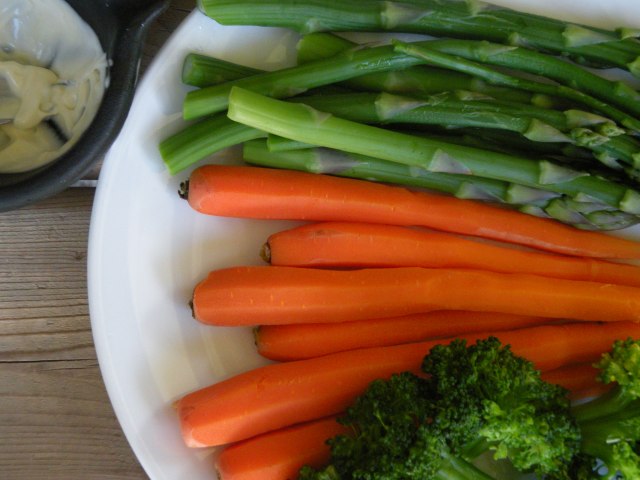 Wakame Aioli and Vegetables